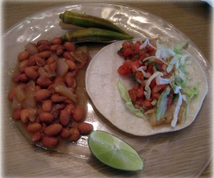 Home Is a Kitchen's Fish Tacos Recipe 