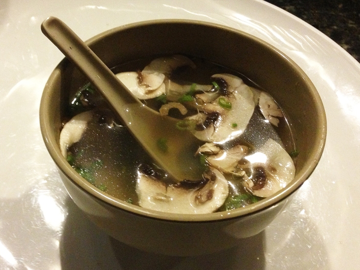 Man Fuel - a food blog - Ichigo Ichie - East Providence, RI - Mushroom Soup
