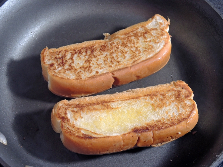 Man Fuel Food Blog - Toasted New England Style Hot Dog Buns
