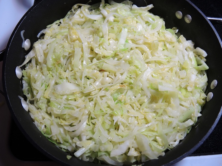 Man Fuel Food Blog - Braised Cabbage